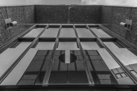 Architecture Picture of a business building in Regensburgの写真素材