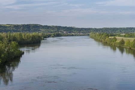 View to the river Naab near Regensburg