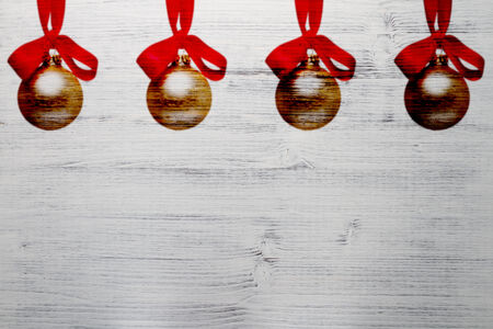 advent time or Christmas card with festive background and copyspaceの写真素材