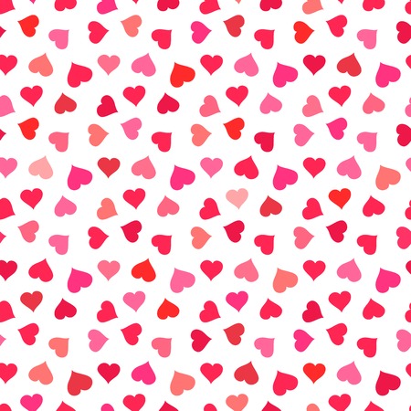 Seamless pattern with hearts. Vector illustrationのイラスト素材