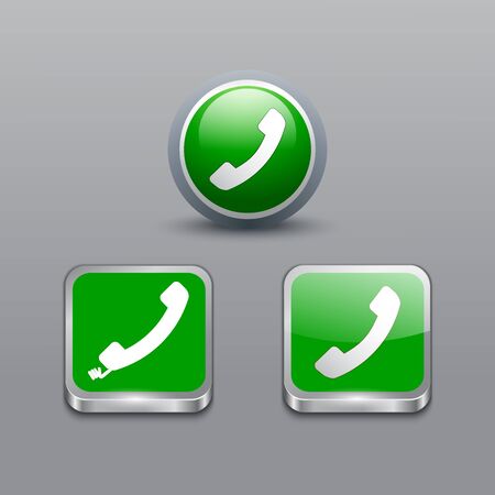 Phone icons, vector illustrationのイラスト素材