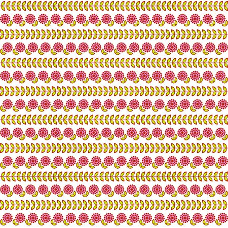 Seamless pattern with the flowers.のイラスト素材