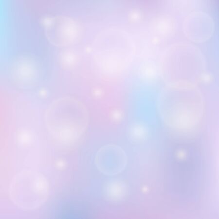 Vector blurry soft background with photographic bokeh. Romantic backgroundのイラスト素材