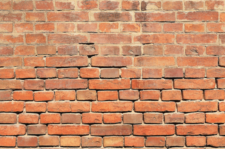 Brick wall texture for backgroundの写真素材