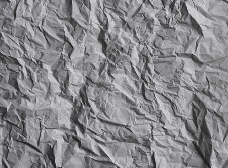 Crumpled wrapping paper background, detailの写真素材