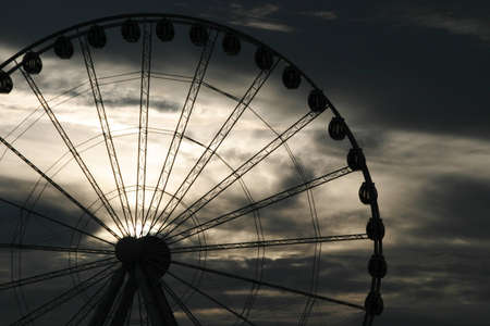 Ferris wheelの写真素材