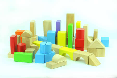 Toy City Blocksの写真素材
