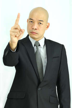 Asian businessman in suitの写真素材