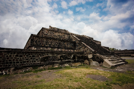 Aztec Pyramidの写真素材