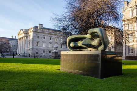 Modern Art, Trinity College, Dublin, Irelandのeditorial素材