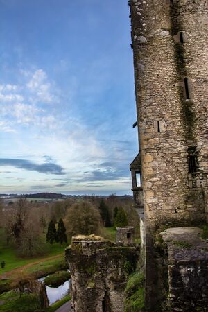 View from Blarney Castle, Cork, Irelandのeditorial素材