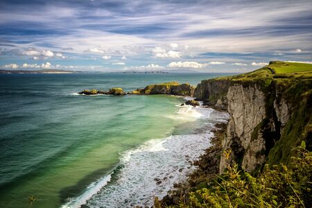 Northern Ireland clifftopの写真素材