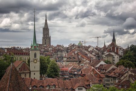 View over Bern, Switzerlandの写真素材