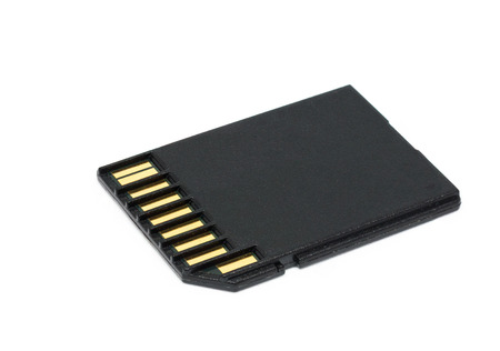Macro pic of SD Card.