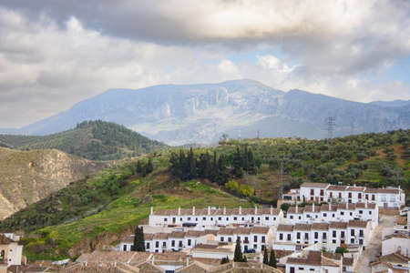View of the Old Town of Antequera in Andalusia, Spain