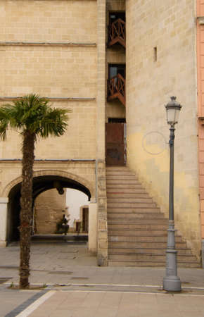 Architecture of the Town of  Jerez in Andalusia, Spainの写真素材