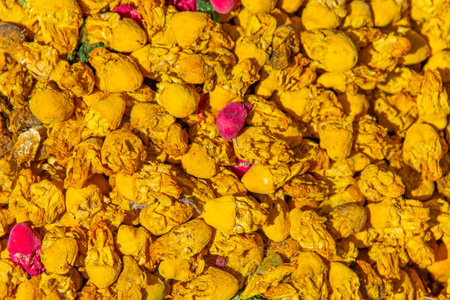 Colorful food product found displayed in the souks of Moroccan citiesの写真素材