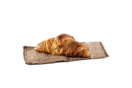 croissant with white background.の写真素材
