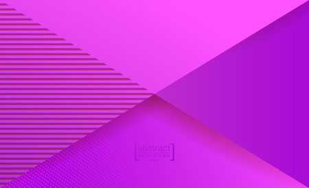 Pink modern business leaflet, flyer, cover template. Abstract diagonal background with a halfton effect, a comic background, a bright backdrop.のイラスト素材