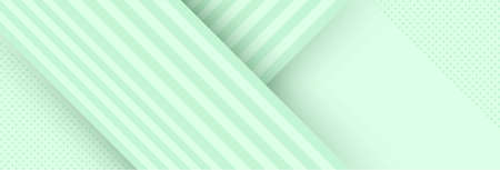 Green abstract background modern hipster futuristic graphic. Green background with stripes. Vector abstract background texture design, bright poster, banner Green texture background Vector slideのイラスト素材