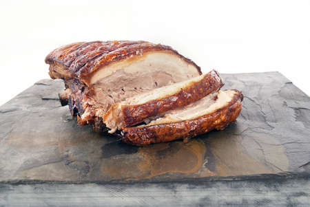 Fresh farm pork freshly roastedの写真素材