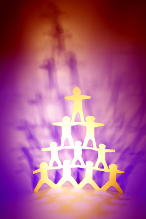 Team supportの写真素材