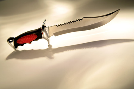 Hunting knifeの写真素材