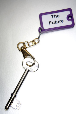 Key to the futureの写真素材