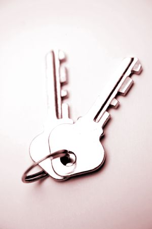 Two keysの写真素材