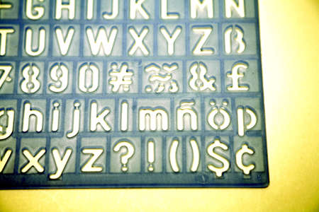 Stencilの写真素材