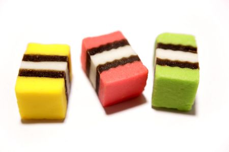 Liquorice on whiteのeditorial素材