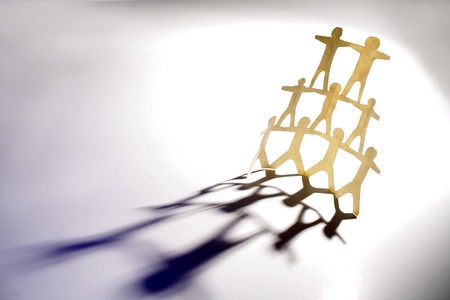 Team supportの写真素材