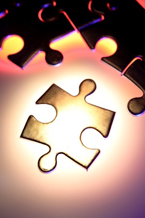 Jigsaw puzzle pieces
