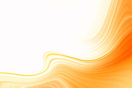 Orange graphic on white background. Copy space   の写真素材