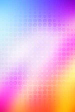 Dots on abstract color background. 
