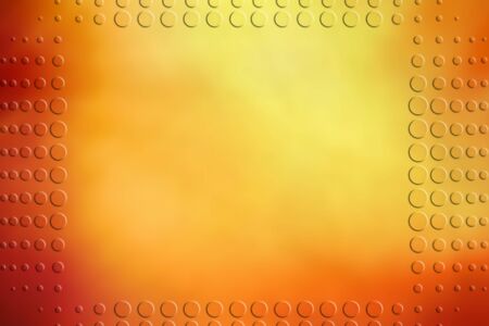 Dots on abstract brown tone backgroundの写真素材