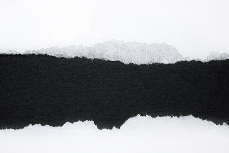 Hole ripped in paper. Copy spaceの写真素材