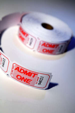 Admission ticketsの写真素材