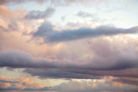 Soft colors in a beautiful sky