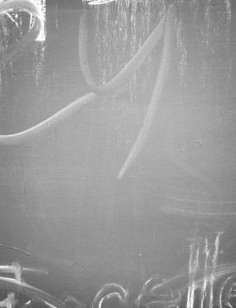 Chalk marks on blackboardの写真素材