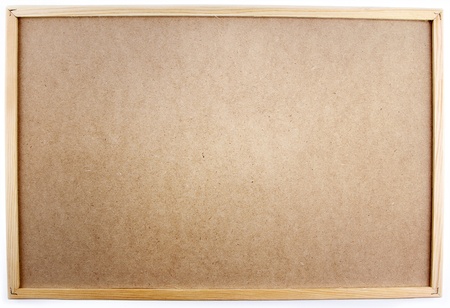 Notice board on plain backgroundの写真素材