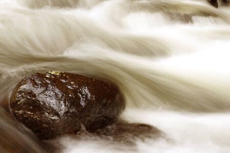 Stream flowing over rocks