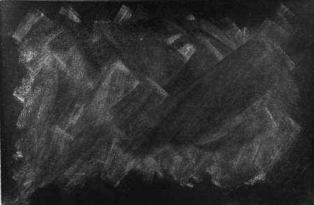 Chalk rubbed out on blackboardの写真素材