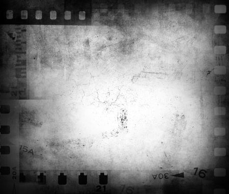 Film negatives frame, copy spaceの写真素材