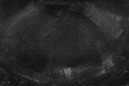 Chalk rubbed out on blackboardの写真素材