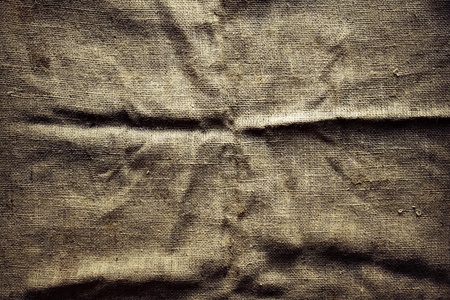Closeup of burlap hessian sackingの写真素材