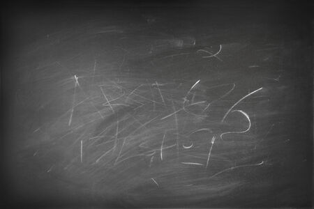 Chalk rubbed out on blackboardの写真素材