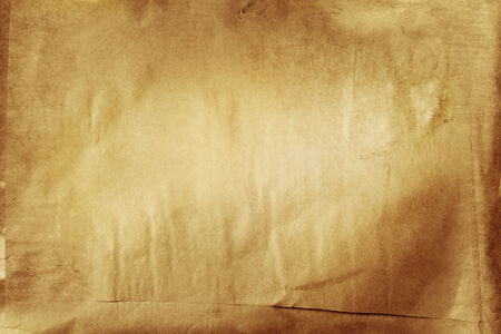 Closeup of brown grunge paper textureの写真素材