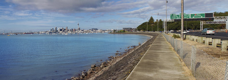 Auckland city, North Island, New Zealandのeditorial素材