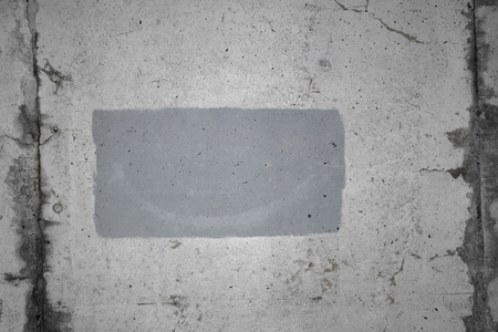 Grey and white painted wallの写真素材